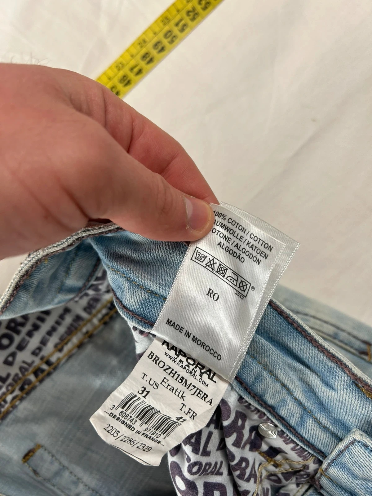Jeans de corte reto claro Kaporal – photo 13